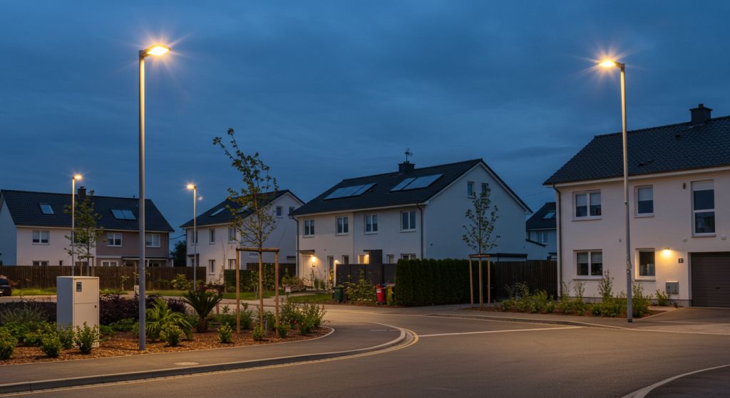 Energy-Saving LED Street Lights for Residential Areas