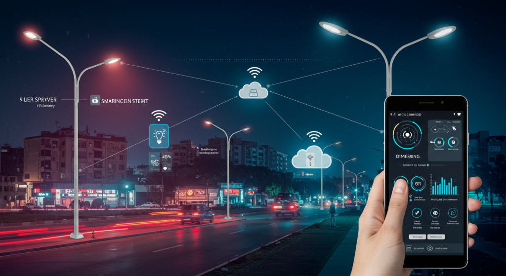 Smart Control LED Street Lighting Systems