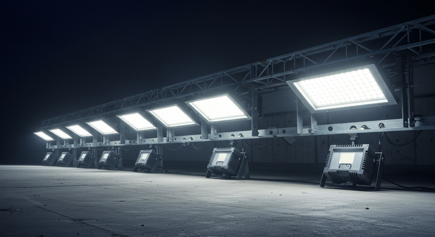 Industrial LED flood lights