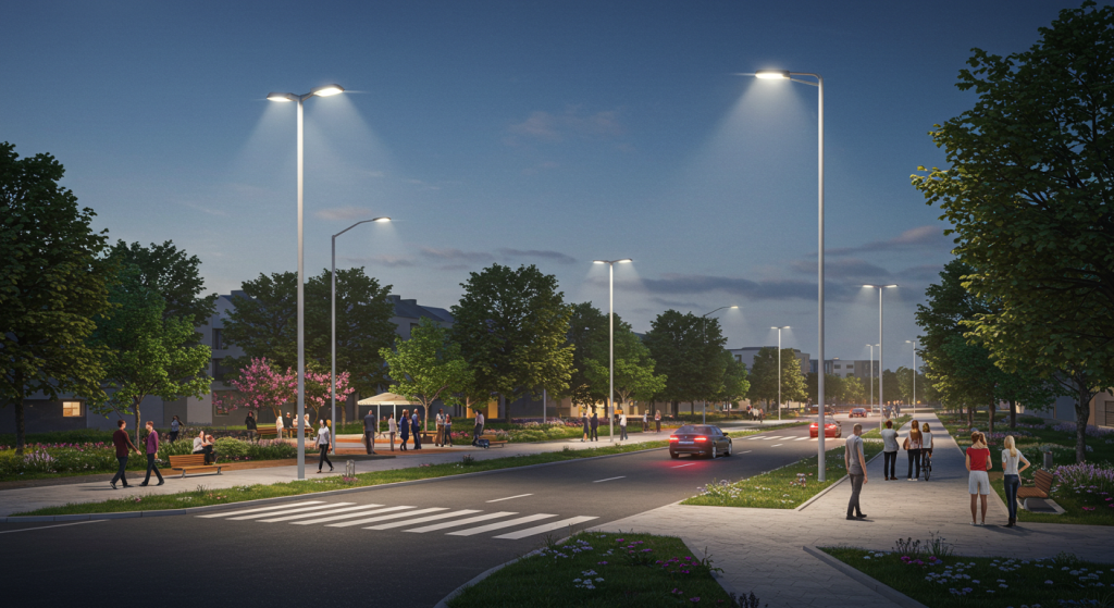 LED Street Lighting for Municipal Projects