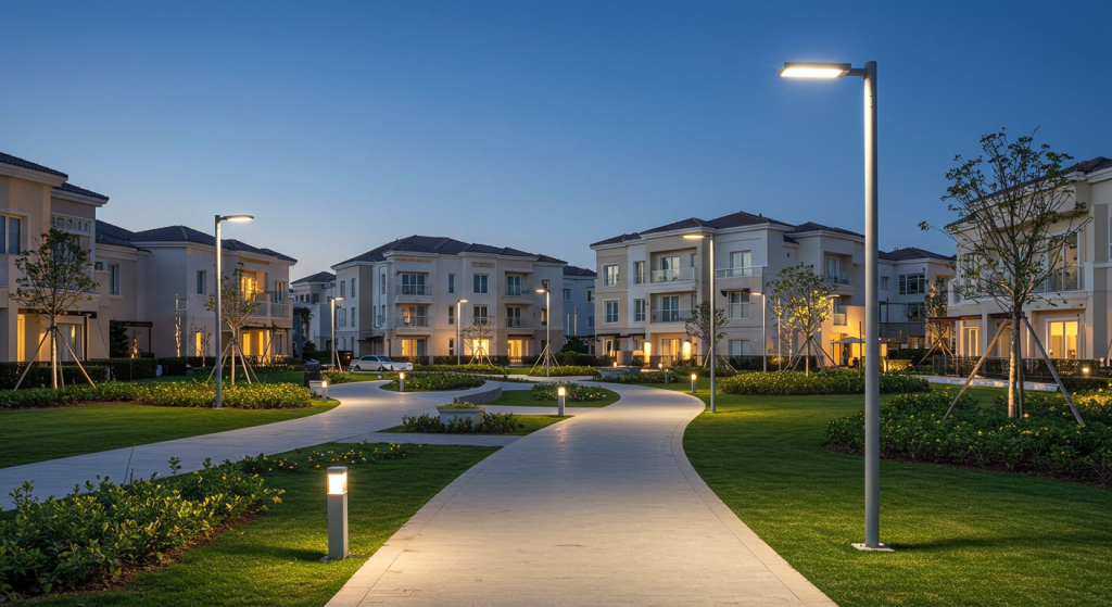LED Street Light Solutions for Real Estate Developers