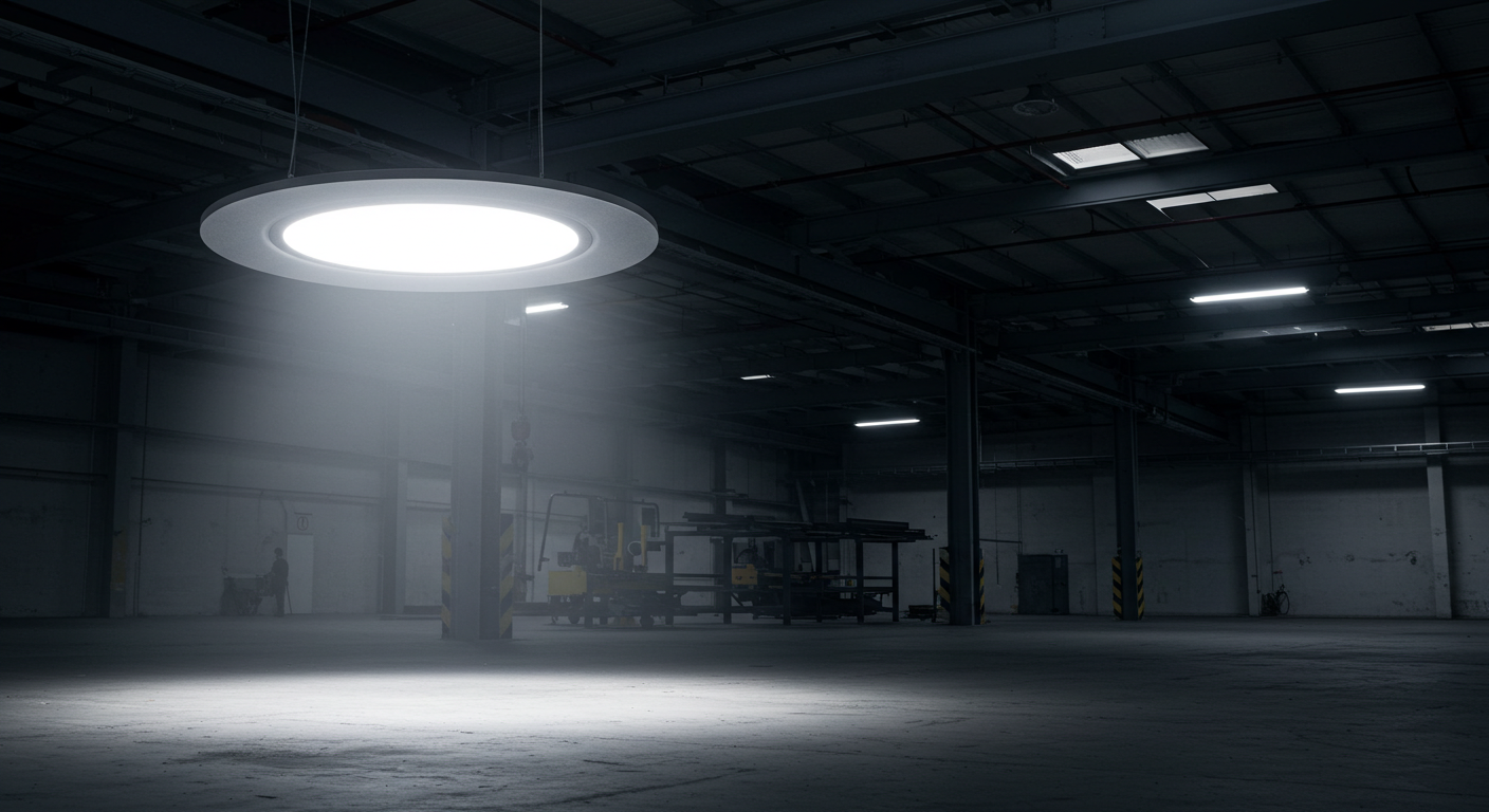 Industrial high lumen downlight
