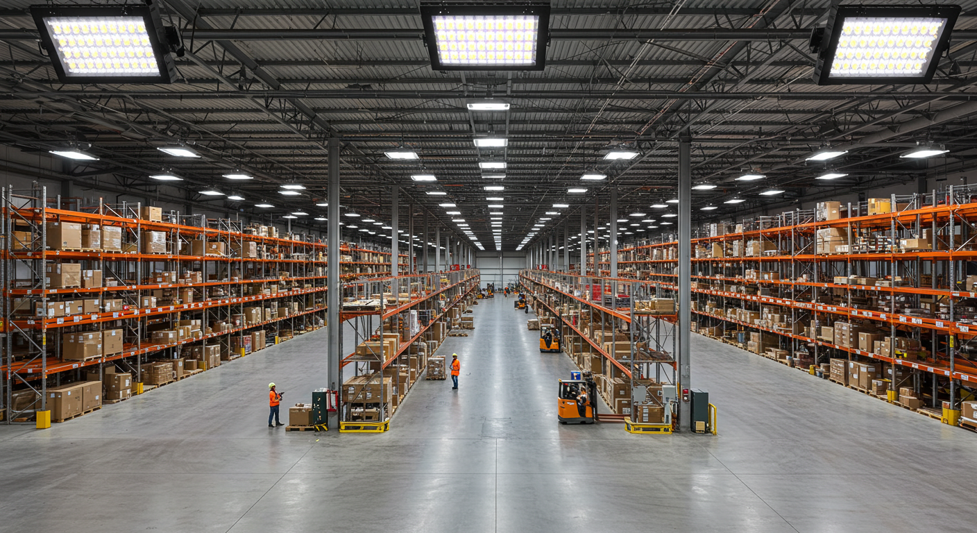 LED Flood Lights for Warehouses
