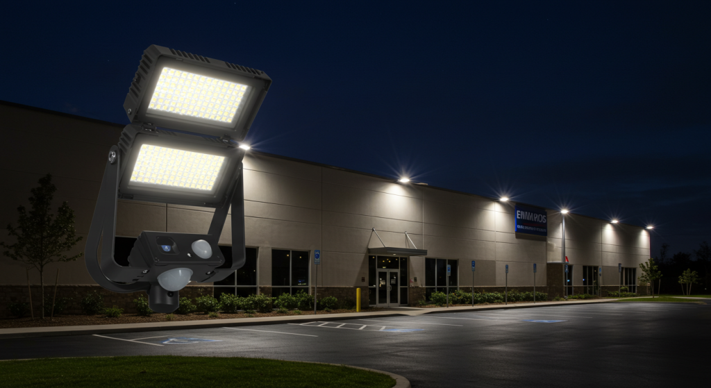 Outdoor security LED flood lights